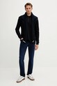 Paul&Shark sweter wełniany 15311088 granatowy AW25