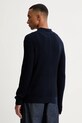 Odzież Rag & Bone sweter wełniany RH2625F6MWH granatowy