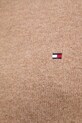 Vlněný svetr Tommy Hilfiger MW0MW40438 béžová