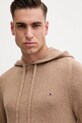 Vlnený sveter Tommy Hilfiger hnedá MW0MW40438