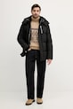 Πουλόβερ με προσθήκη μαλλιού Tommy Hilfiger MW0MW40843 καφέ AW25