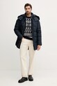 Πουλόβερ με προσθήκη μαλλιού Tommy Hilfiger MW0MW42085 σκούρο μπλε AW25