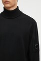 C.P. Company sweter z wełną czarny 19CMKN035A005528A