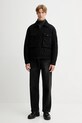 C.P. Company sweter z wełną 19CMKN166A110149A szary AW25
