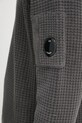 Хлопковый свитер C.P. Company серый 19CMKN023A005558G