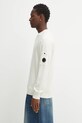 C.P. Company sweter z dodatkiem wełny 19CMKN198A110468A beżowy AW25