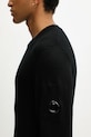 C.P. Company sweter z dodatkiem wełny czarny 19CMKN200A006595A