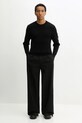 C.P. Company sweter z dodatkiem wełny 19CMKN200A006595A czarny