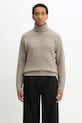 Светр із додаванням вовни C.P. Company щільний бежевий 19CMKN281A110509A