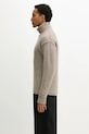 C.P. Company maglione con lana 19CMKN281A110509A beige AW25