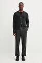 BARENA VENEZIA kardigan wełniany Knitwear Dugo KNU5291.504 szary AW25