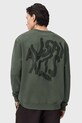 Хлопковая кофта AllSaints ORLANDO M058NB зелёный NC25