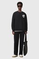 AllSaints bluza bawełniana ORLANDO M058NB czarny