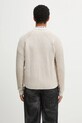 Odzież Filling Pieces kardigan z dodatkiem wełny Knit Cardigan 422573500127 beżowy