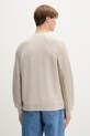 Oblečenie Filling Pieces sveter pánsky s vlnou Knit Sweater Raglan 422575500261 béžová
