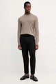 Vlněný svetr Calvin Klein LV04LB305G béžová AW25