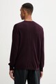 Abbigliamento Calvin Klein maglione in lana LV04LB305G granata