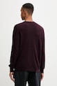Îmbrăcăminte Calvin Klein pulover de lână LV04LB305G burgundia