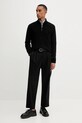 Calvin Klein pulover de lână LV04LD318G negru AW25