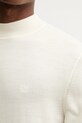 Calvin Klein sweter wełniany LV04LE309G beżowy