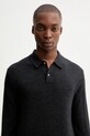 Calvin Klein sweter wełniany szary LV04LD319G