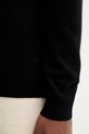 Calvin Klein sweter kaszmirowy LV040EM344 czarny
