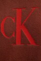 Calvin Klein Jeans sweter z domieszką kaszmiru LV04RD305G pomarańczowy