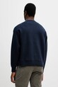 Odzież Calvin Klein Jeans sweter z domieszką kaszmiru LV04RD305G granatowy