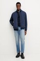Michael Kors sweter wełniany CR1601Z7AP granatowy AW25