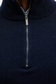 Michael Kors sweter wełniany CR1601Z7AP granatowy