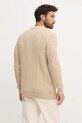 Odzież Barbour sweter z wełną MKN1679 beżowy