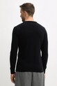Odzież Barbour sweter wełniany MKN0341 granatowy