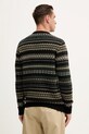 Odzież Barbour sweter wełniany MKN1027 czarny