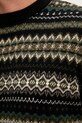 Barbour sweter wełniany MKN1027 czarny