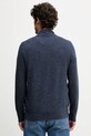 Odzież Barbour sweter wełniany WATERBURY MKN1663 granatowy