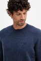 Odzież Barbour sweter wełniany MKN1666 granatowy