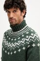 Barbour maglione in lana HEWTON verde MKN1672