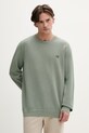 Fred Perry sweter bawełniany bawełna zielony K1309