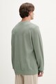 Odzież Fred Perry sweter bawełniany K1309 zielony