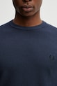 Fred Perry cotton jumper navy K1309