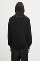 Odzież Fred Perry sweter z dodatkiem wełny K9552 czarny