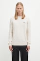 Fred Perry sweter z wełną okrągły beżowy K9601