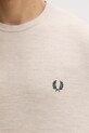 Fred Perry sweter z wełną K9601 beżowy