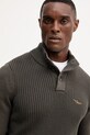 Aeronautica Militare sweter bawełniany szary MA1572UL00409
