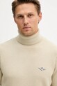 Aeronautica Militare maglione in lana beige MA1583UL00903