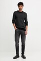 Πουλόβερ BOSS Orange 50548673 μαύρο AW25