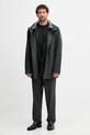 Шерстяной свитер BOSS Orange 50550534 чёрный AW25