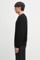 Visvim sweter z jedwabiem jumbo sb knit 125105012003 czarny AW25