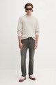 Karl Lagerfeld Jeans sweter bawełniany A4M18033 beżowy AW25