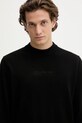 Karl Lagerfeld Jeans sweter bawełniany czarny A4M18033